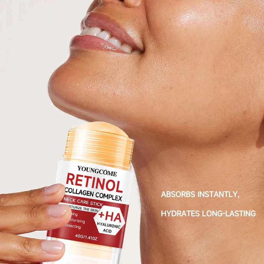 Retinol Face and Neck Treatment Bar with Firming Elasticity Improve Loose Skin Lotion Moisturizes and brightens skin products